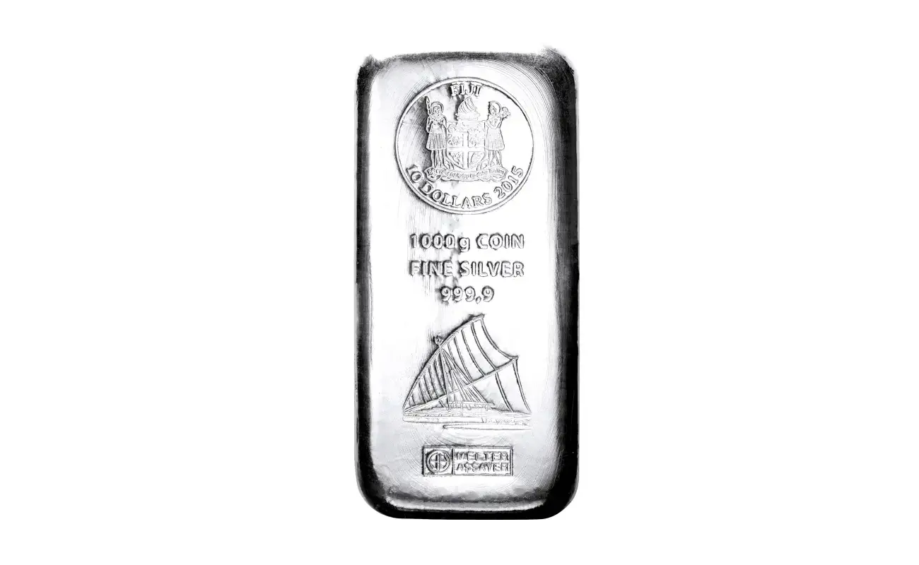 1 Kilo Fiji Coin Bar | Silver | Argor-Heraeus