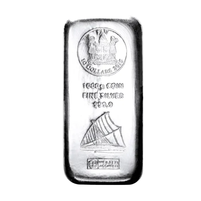 1 Kilo Fiji Coin Bar | Silver | Argor-Heraeus