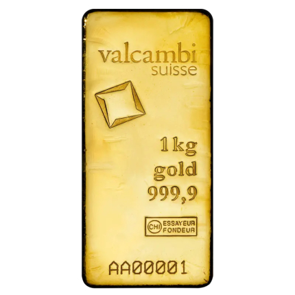 1 Kilo Gold Bar | Valcambi