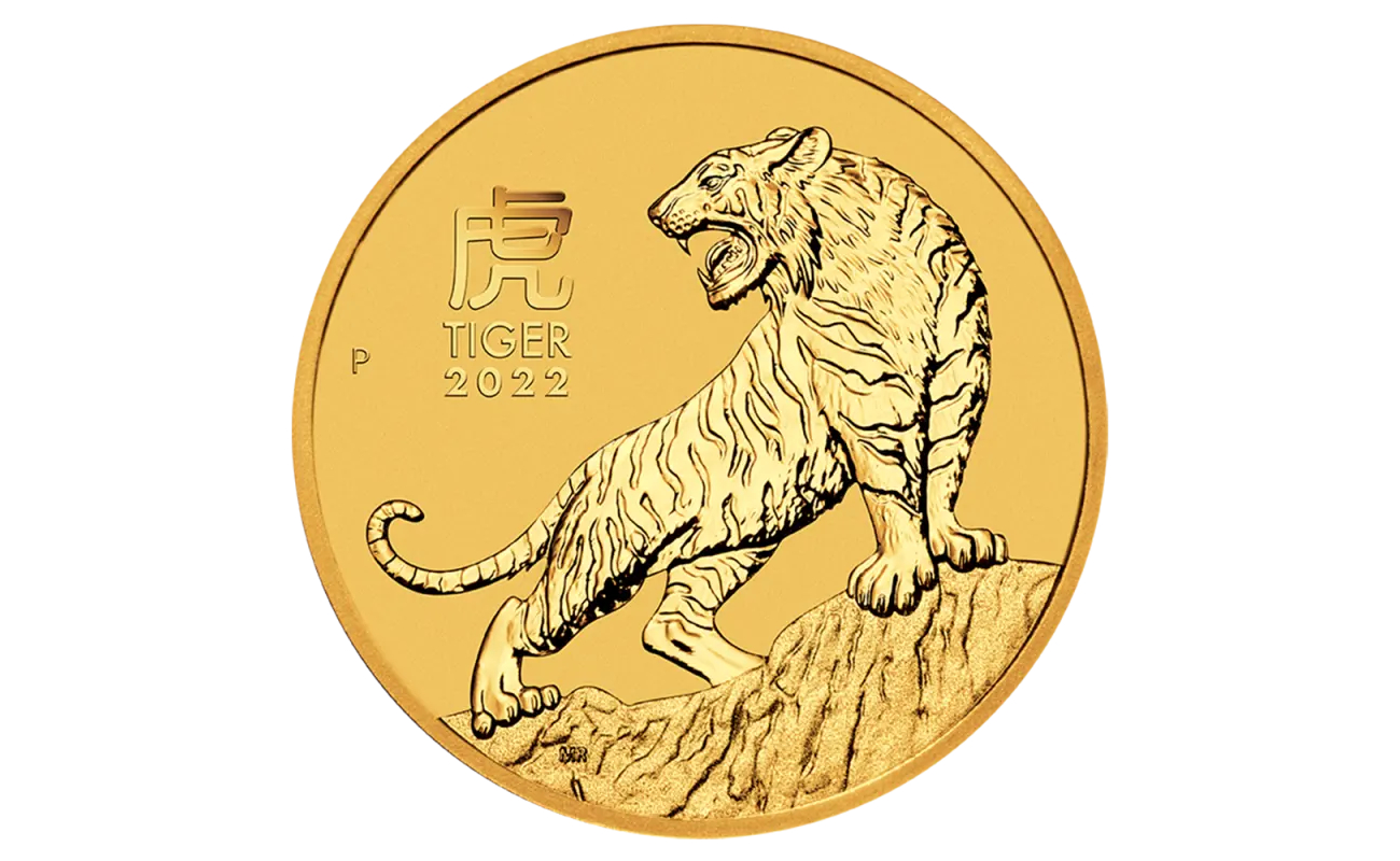 Lunar III Tiger Gold Coin