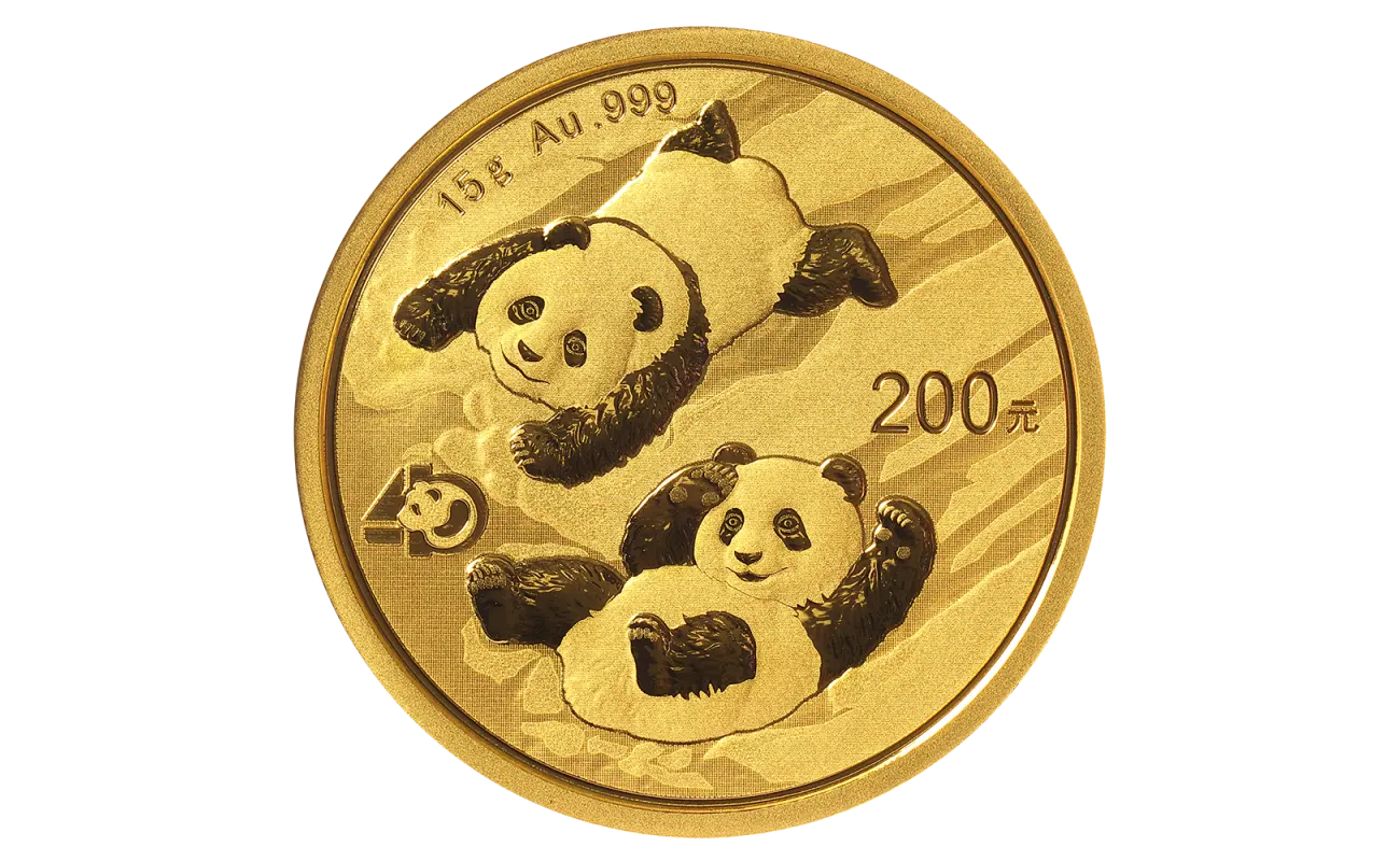 15g China Panda Gold Coin | 2022