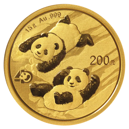 15g China Panda Gold Coin | 2022