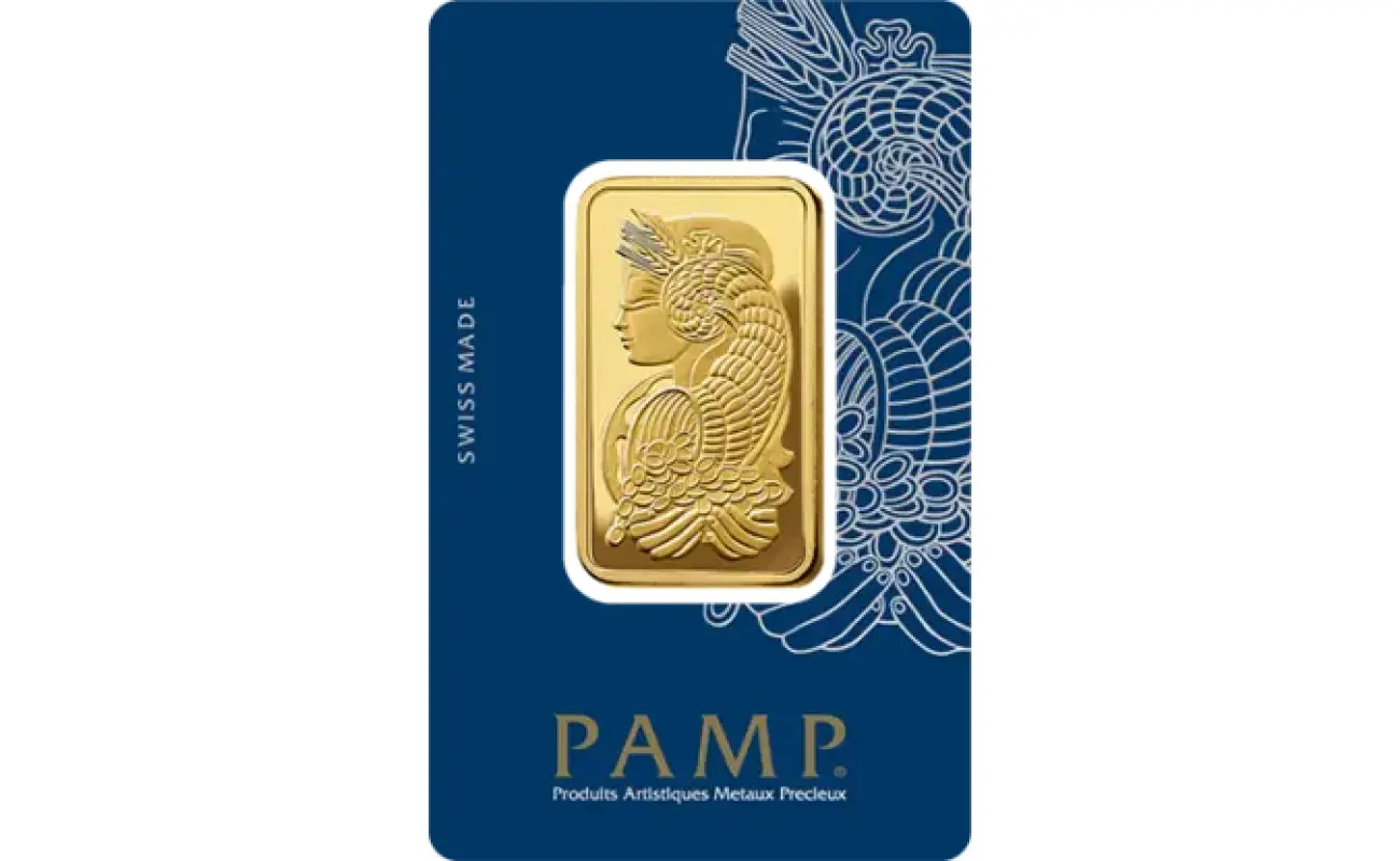 1 oz Gold Bar | PAMP Fortuna