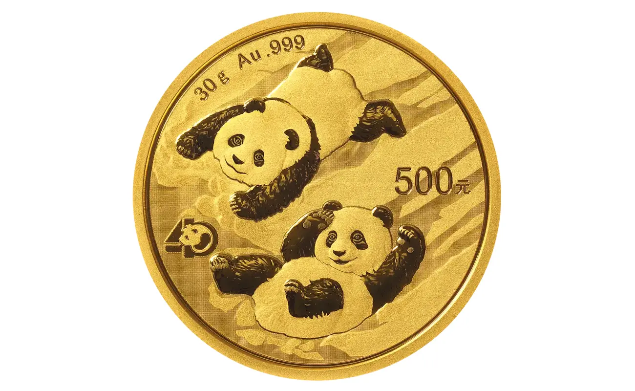 30g China Panda Gold Coin
