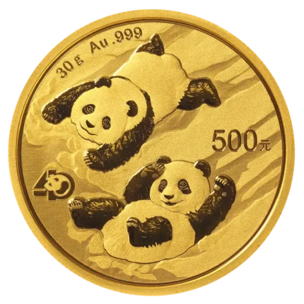 30g China Panda Gold Coin