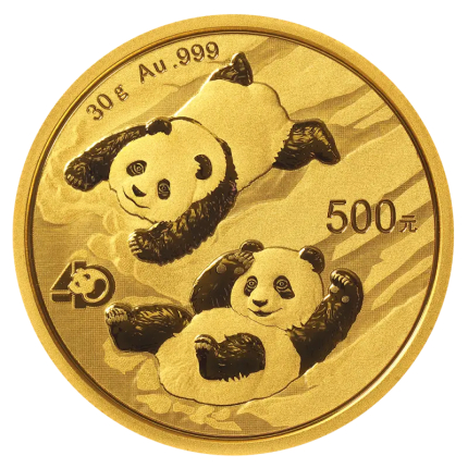 30g China Panda Gold Coin