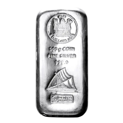 500g Fiji Coin Bar | Silver | Argor-Heraeus