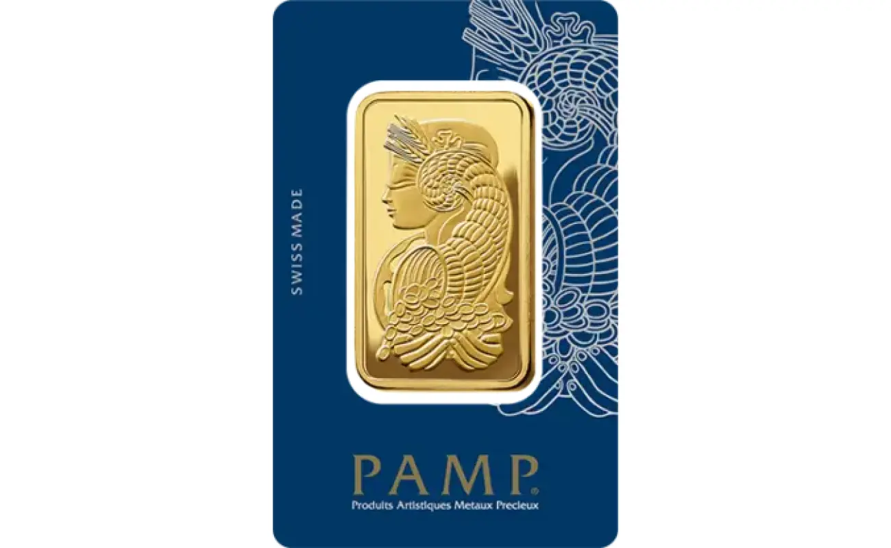 50g Gold Bar | PAMP Fortuna