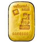 50g Gold Bar | Casted | Valcambi