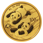8g China Panda Gold Coin