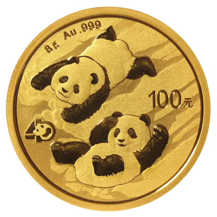 8g China Panda Gold Coin