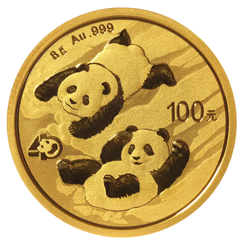 8g China Panda Gold Coin