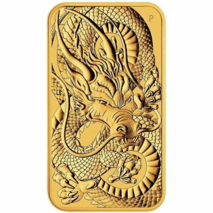 1 oz Dragon Rectangular Gold Coin (2021)
