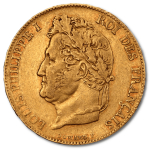 20 Franc Louis Philippe I | Gold | 1830-1848