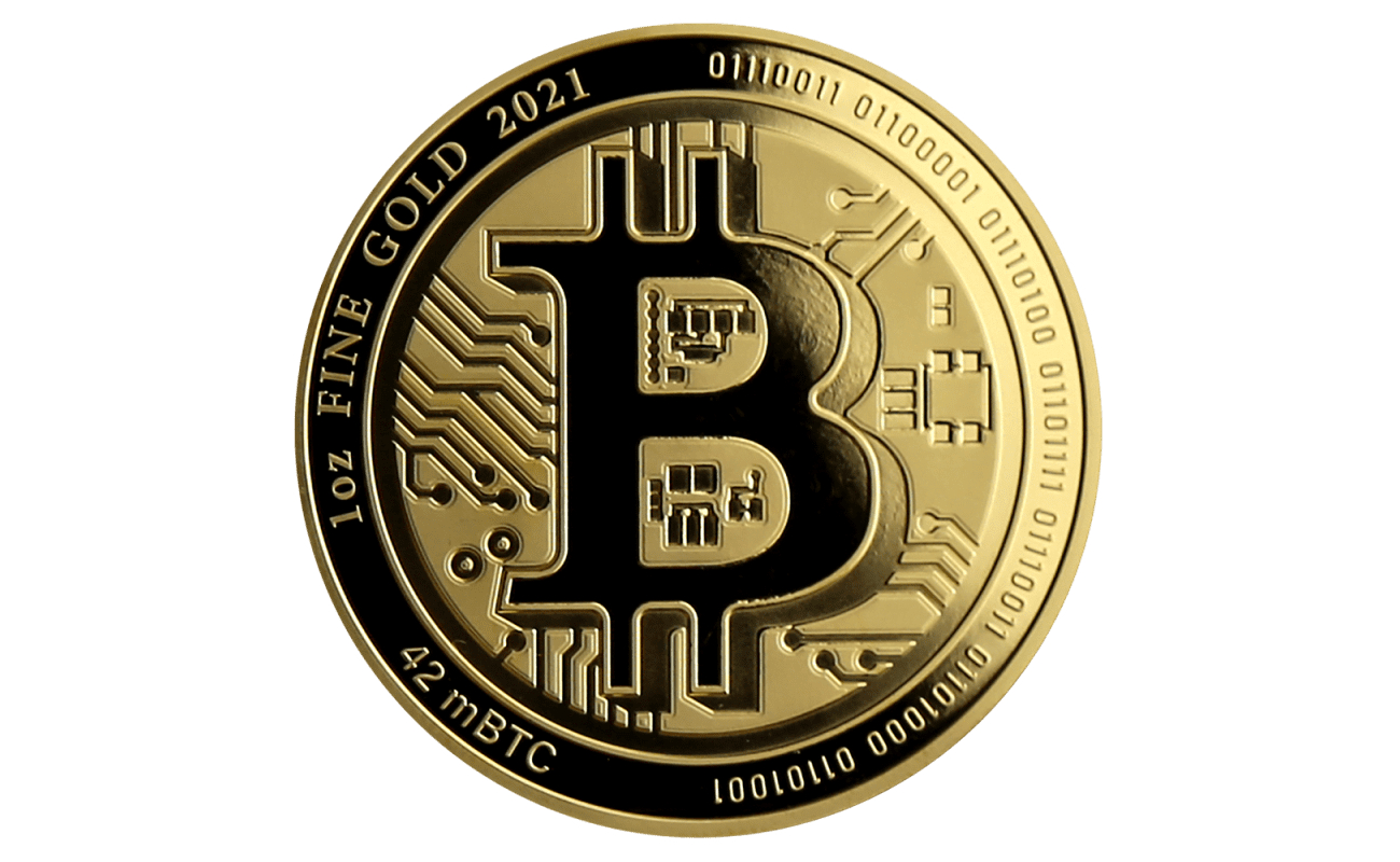 1 oz Gold Bitcoin (2021)