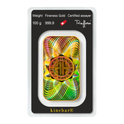 100g Gold Bar | Argor Heraeus | Kinebar