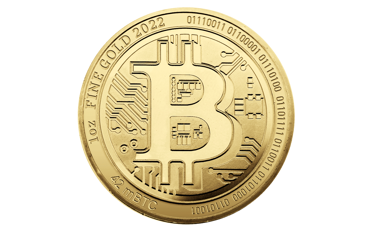 1 oz Gold Bitcoin | 2022