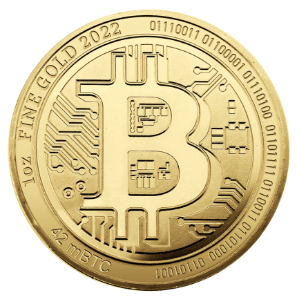 1 oz Gold Bitcoin | 2022