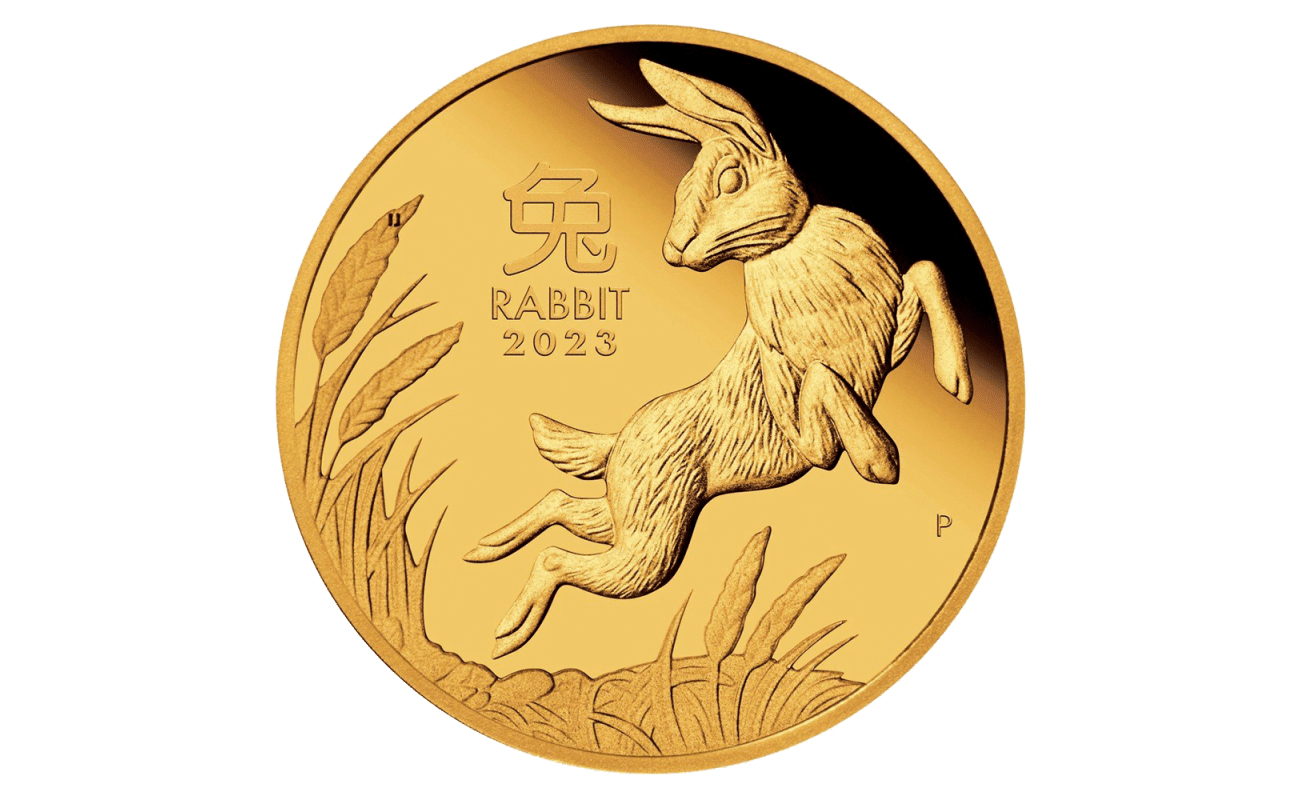 1/10 oz Lunar III Rabbit | Gold | 2023