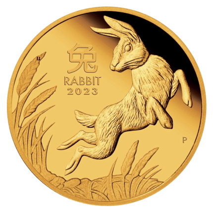 1/10 oz Lunar III Rabbit | Gold | 2023