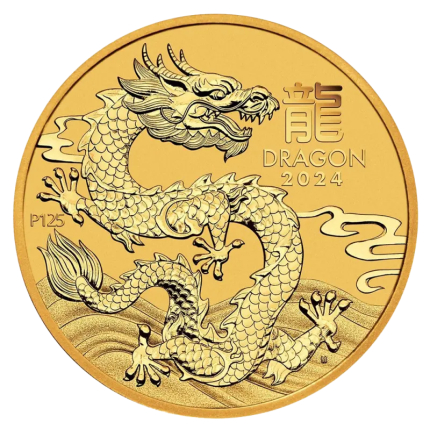 1/4 oz Lunar III Dragon | Gold | 2024