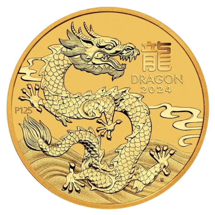 1/4 oz Lunar III Dragon | Gold | 2024