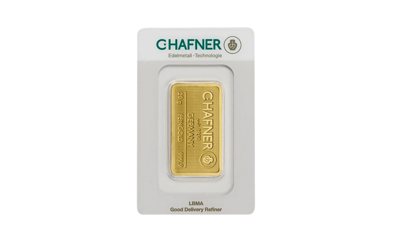 20g Gold Bar | C.Hafner