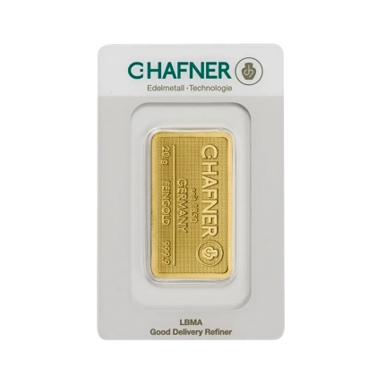 20g Gold Bar | C.Hafner