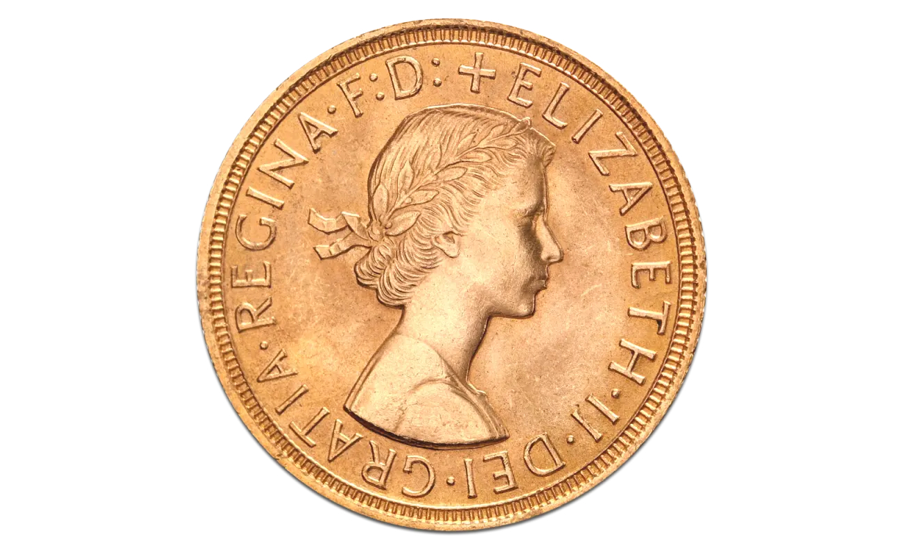 Full Sovereign Elizabeth, Gold, 1957- present
