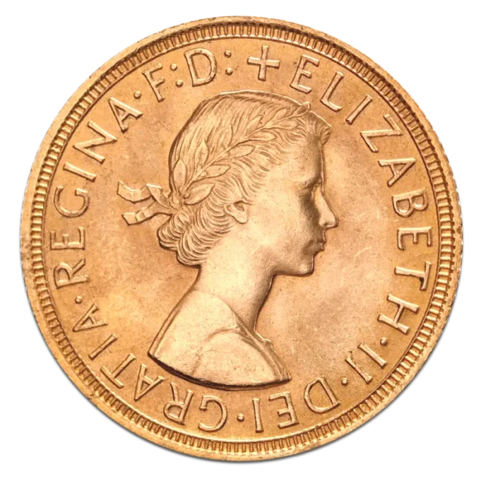 Full Sovereign Elizabeth, Gold, 1957- present