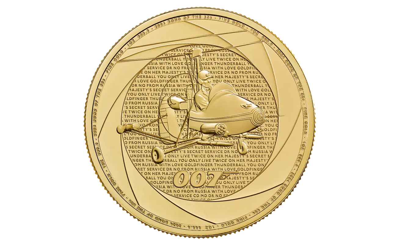 1 oz Bond of the 1960s Gold Coin | 2024