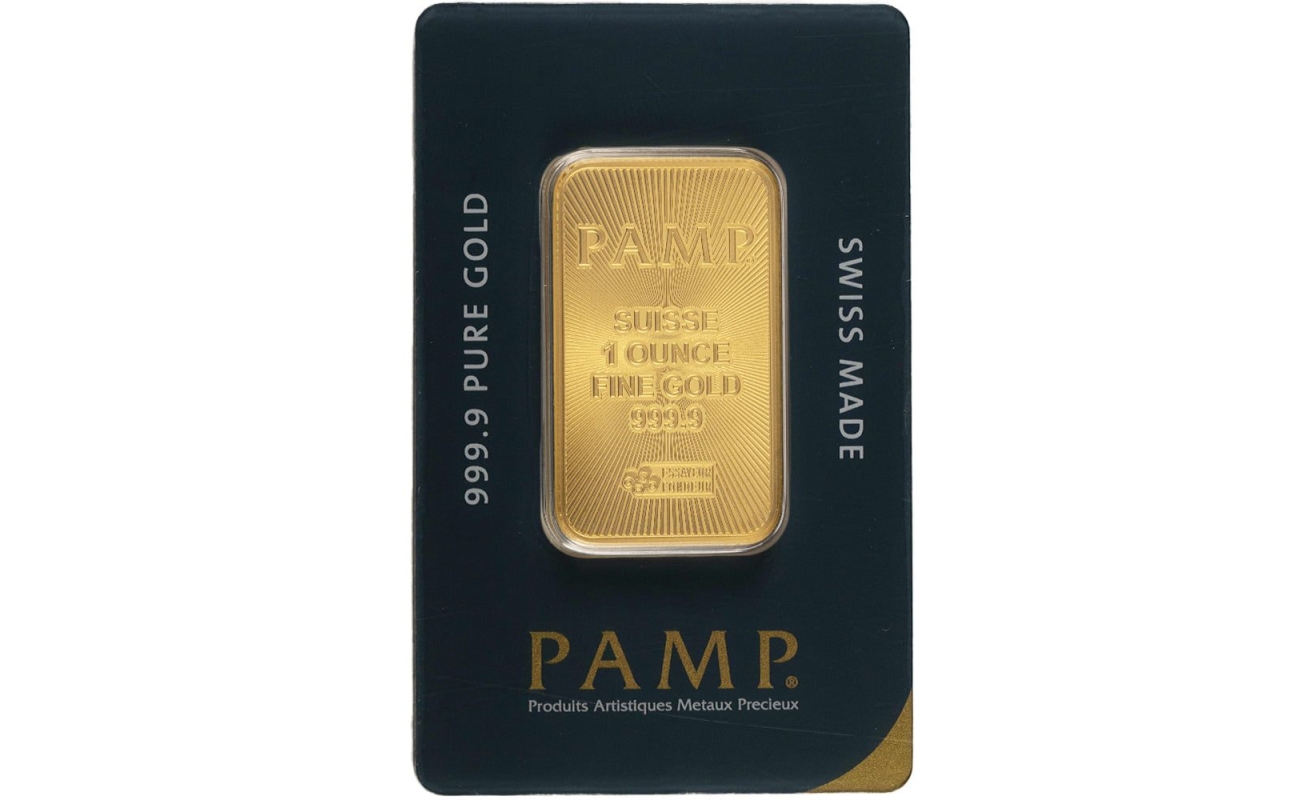 1 oz PAMP Suisse Gold Bar