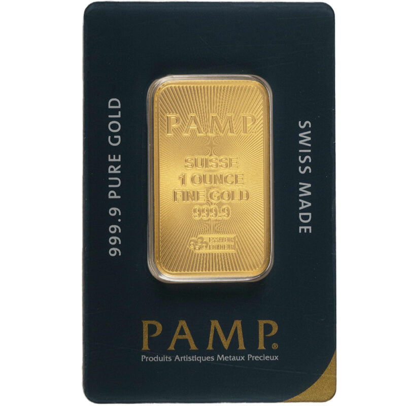 1 oz PAMP Suisse Gold Bar