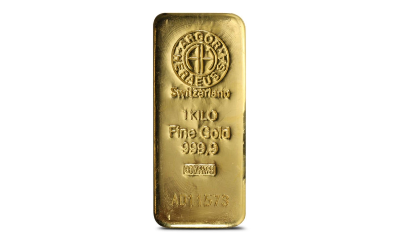 1 Kilo Argor Heraeus Gold Bar
