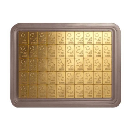 50 Gram Valcambi Gold CombiBar