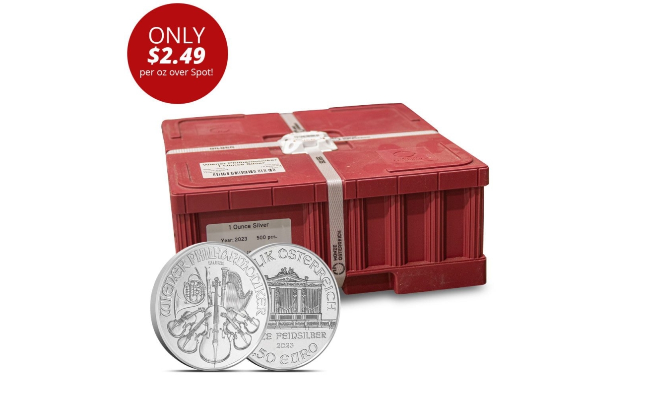 2023 1 oz Austrian Silver Philharmonic Monster Box