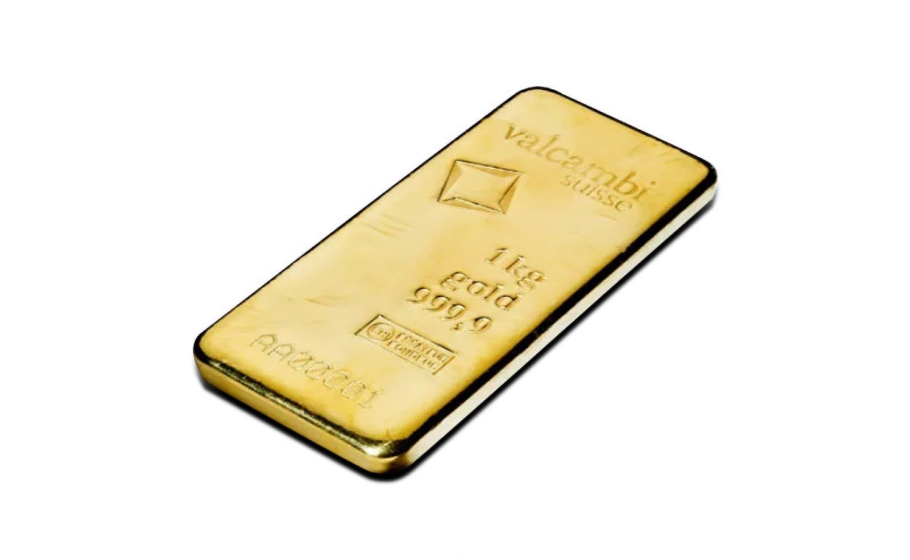 1 Kilo Valcambi Cast Gold Bar