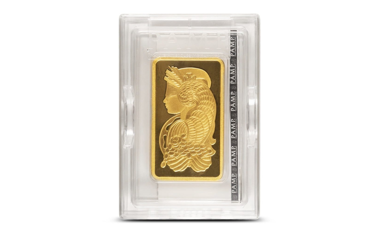 10 oz PAMP Suisse Fortuna Veriscan Gold Bar