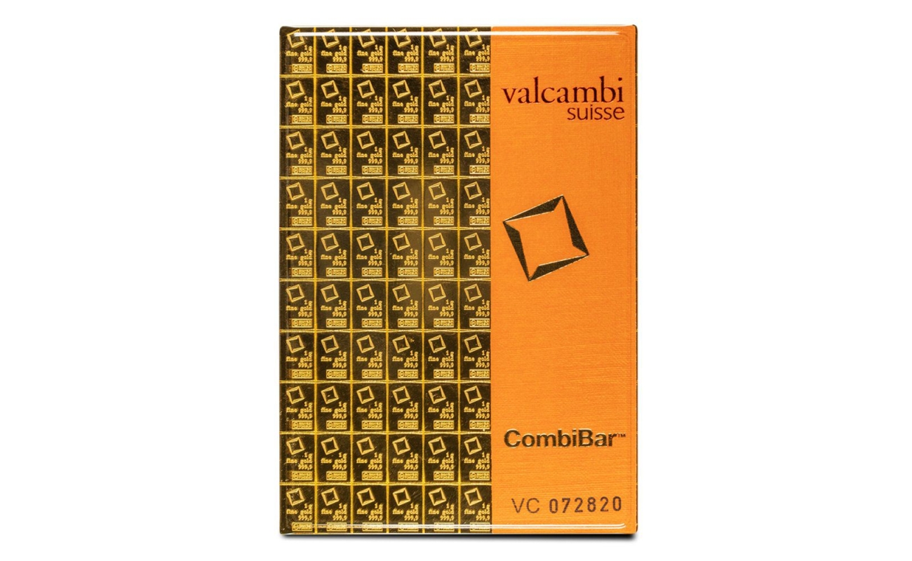 100 Gram Valcambi Gold CombiBar