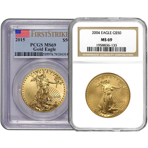  1 oz American Gold Eagle MS69