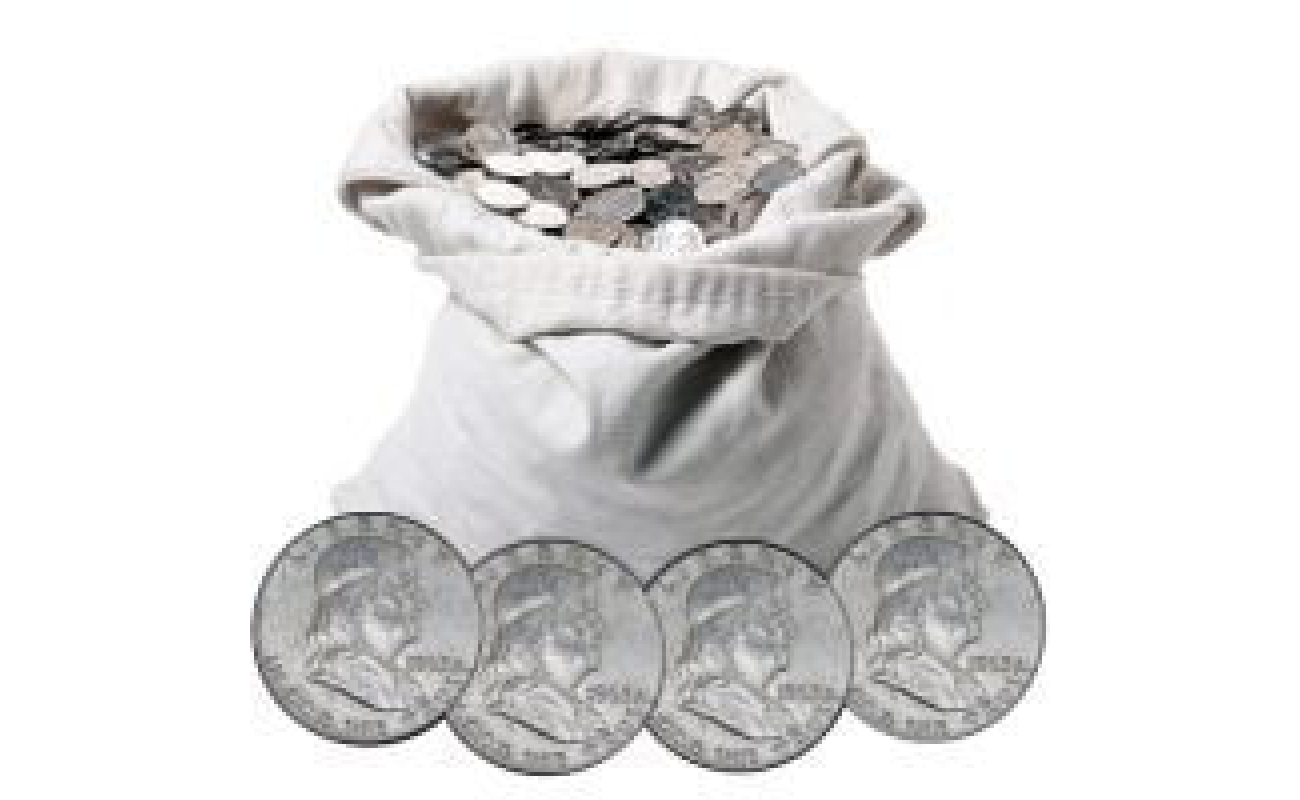 90% Silver Franklin Half Dollars ($500 FV, Circulated)