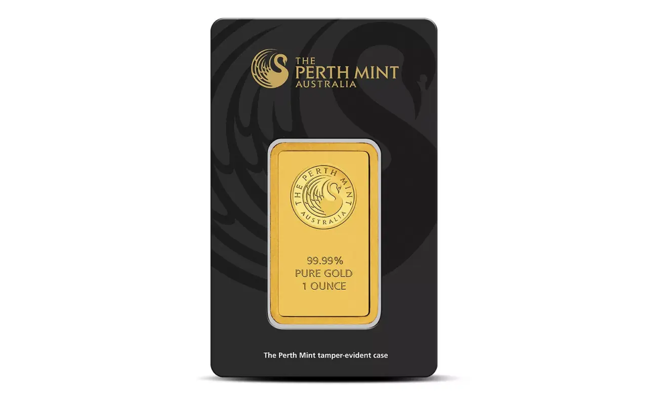 1 oz Perth Mint Gold Bar