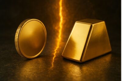 gold coins vs gold bar