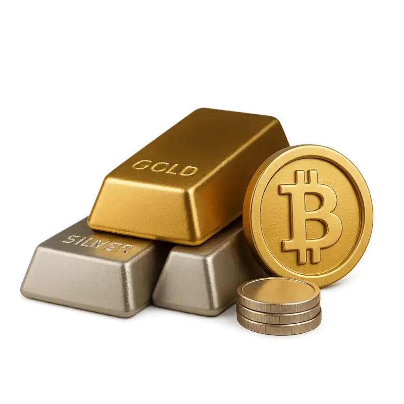 Buy gold and silver with bitcoin