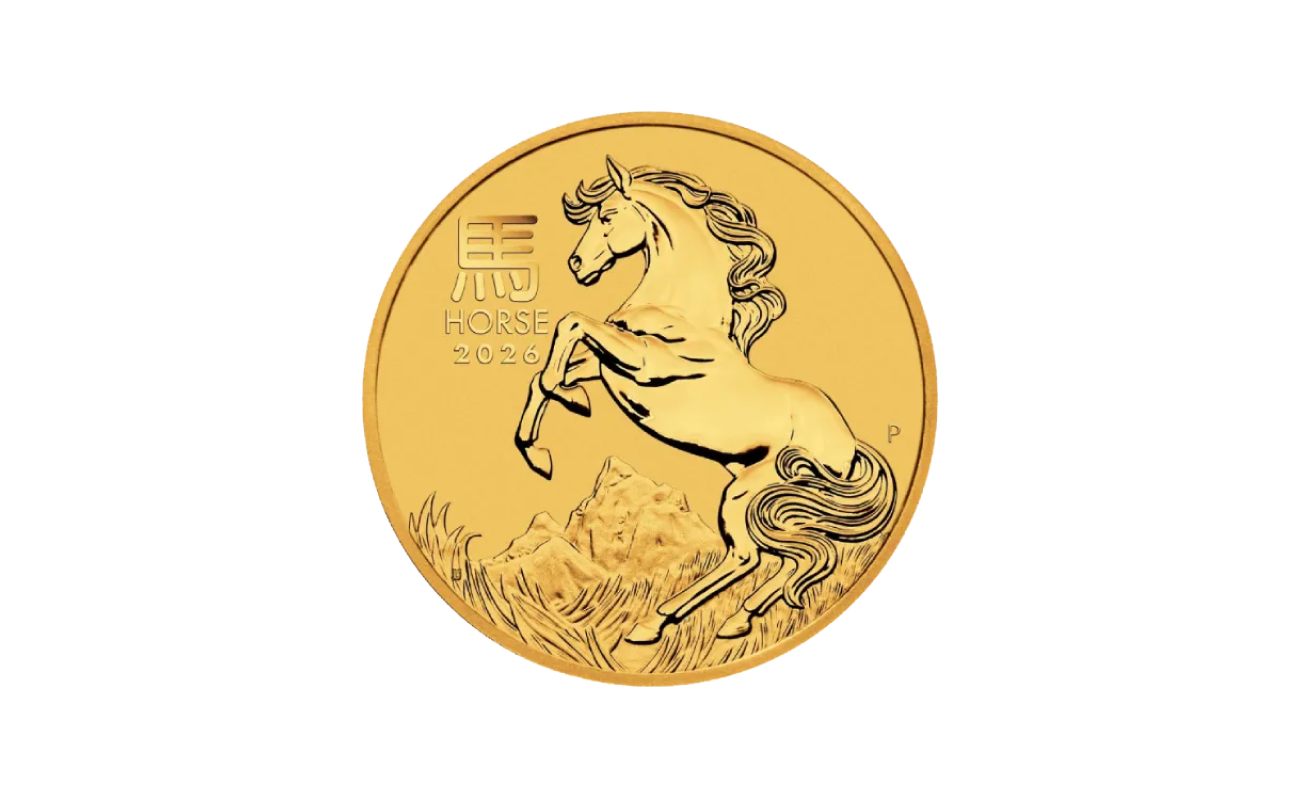 1 oz gold Lunar III - Year of the Horse 2026