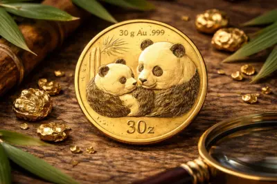 Chinese Gold Panda