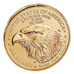 1/4 oz $10 Gold American Eagle Coin (Date Varies) - Image 2