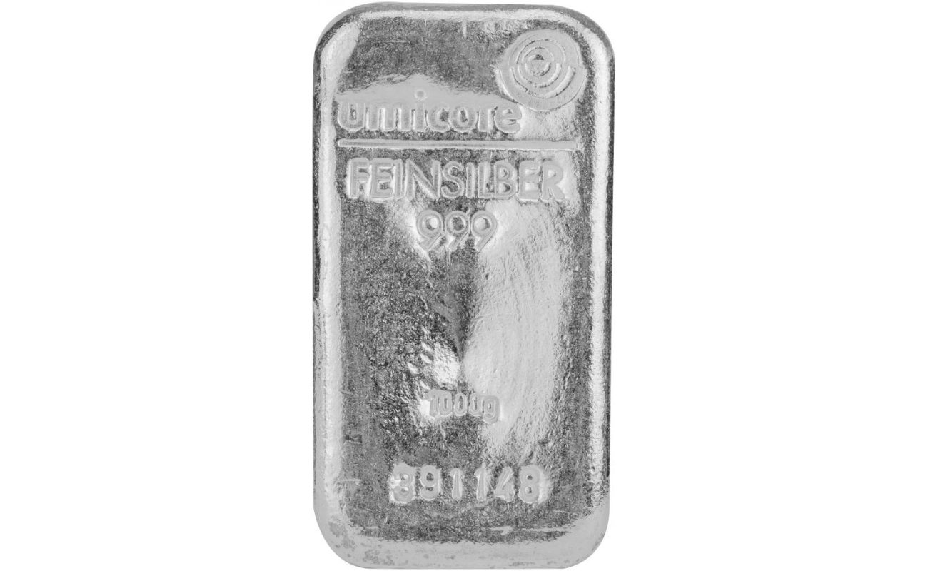 Umicore 1kg Silver Bar