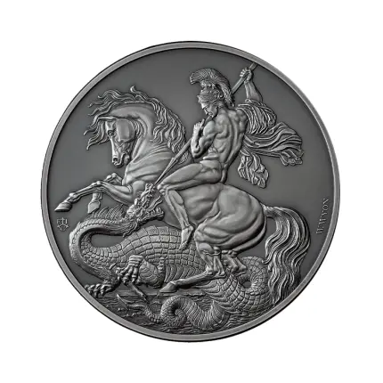 1 kilo silver coin George and the Dragon proof