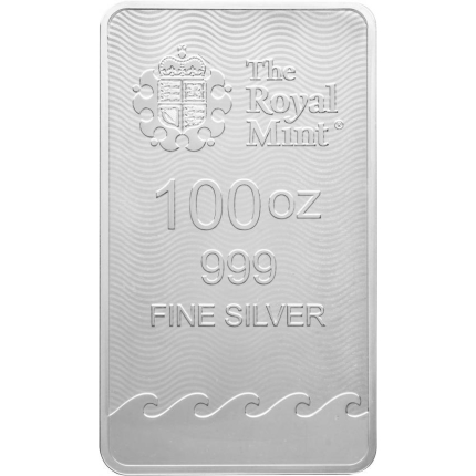 Royal Mint Britannia 100oz Silver Bar